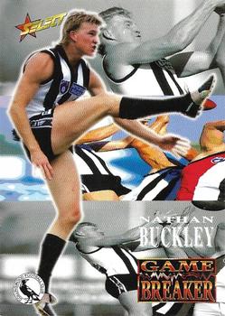 1995 Select AFL #328 Nathan Buckley Front